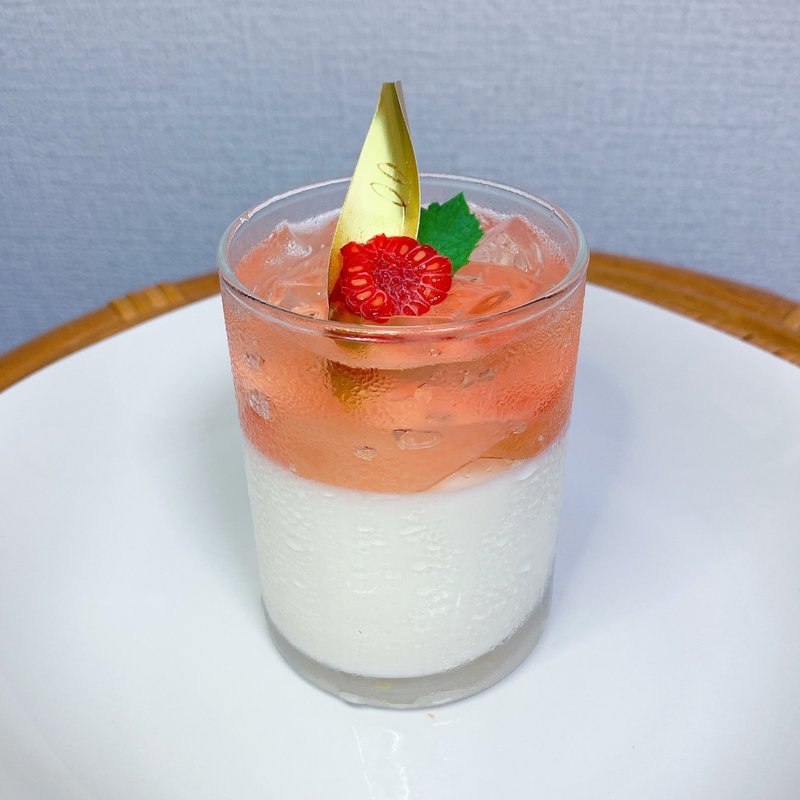 白桃のブランマンジェ(パティスリー レタンセル)