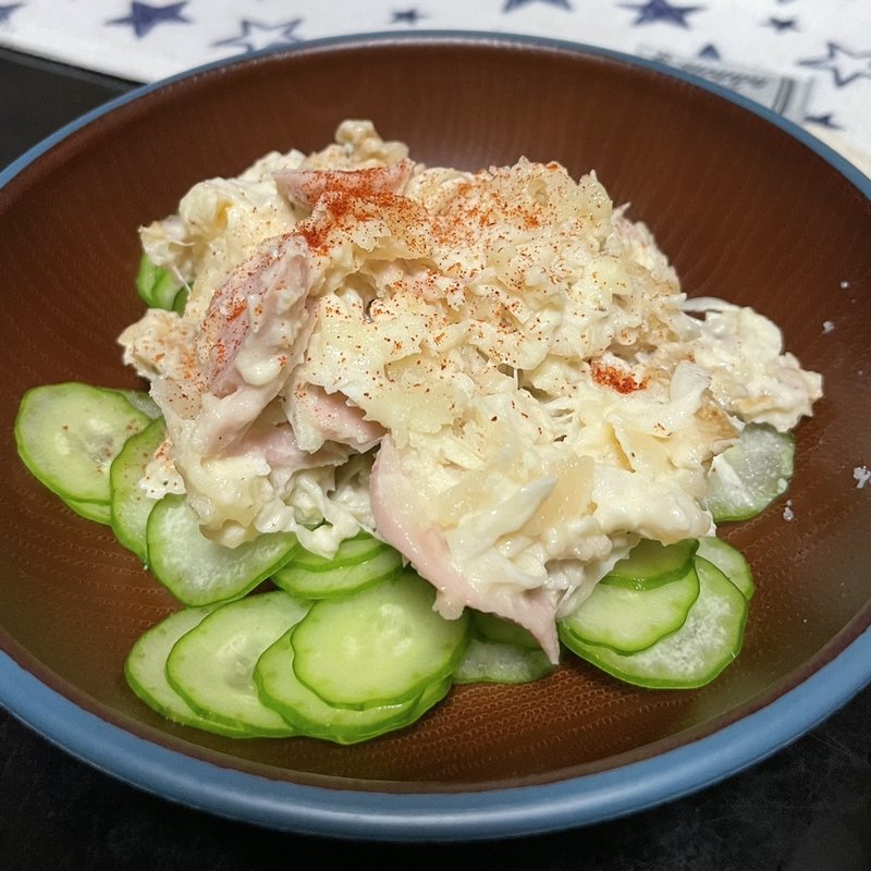 ポテトフライ(ﾘﾒｲｸ)ポテトサラダ(自宅)