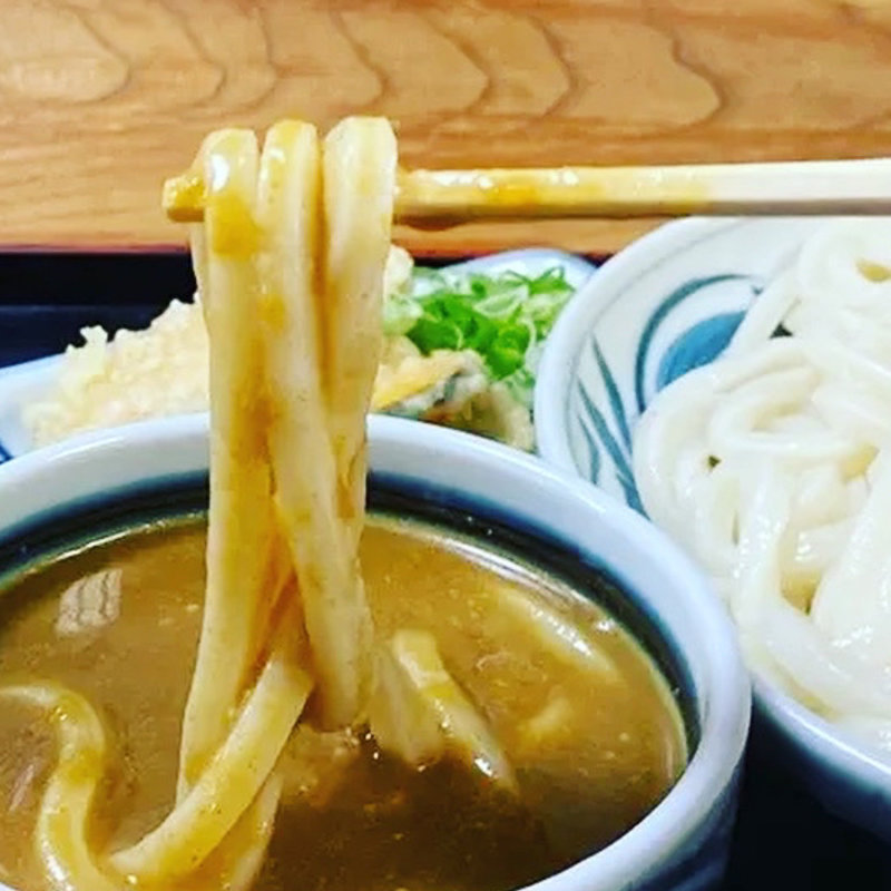 ざるカレーうどん(夏季限定)(うどんの前田 四天王寺本店)
