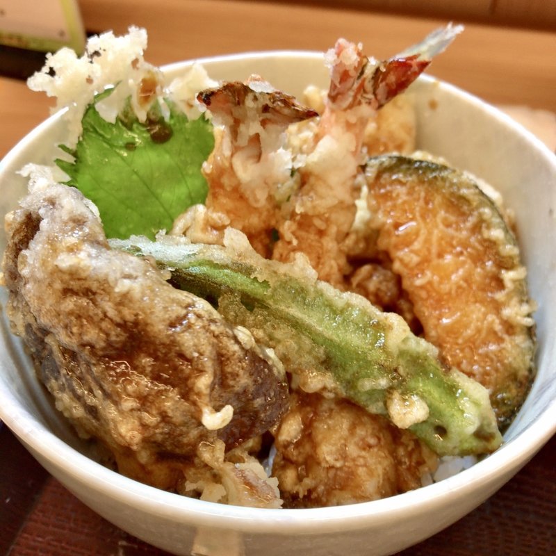 名物天丼ランチ(天麩羅　季節料理きょう悦)