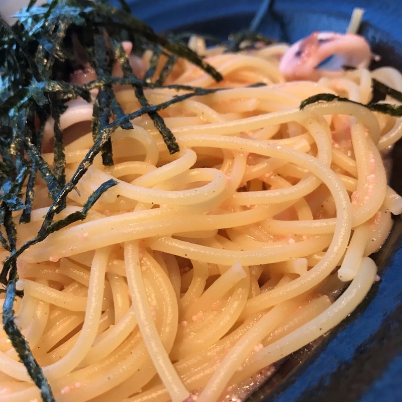 イカとたらこのスパゲティ(PREMIO ピエトロ KITTE博多店)