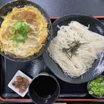 カツ丼定食（ザルそば）(肥前うどん 翔 （しょう）)