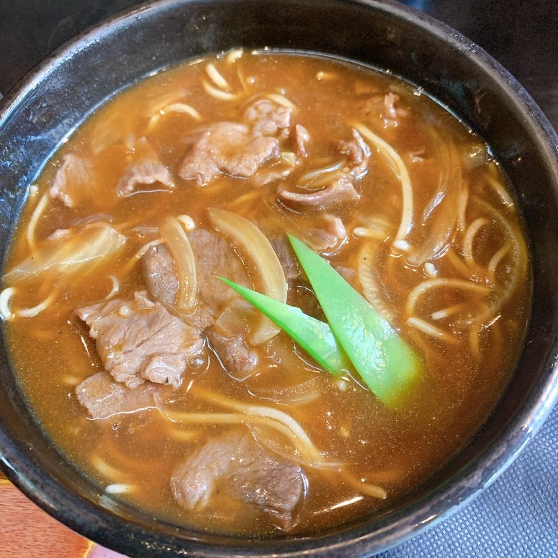 とちぎ和牛カレー南蛮（そば）(日本ばし やぶ久(やぶきゅう))