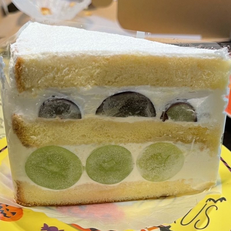 ぶどうのショートケーキ(Fukushima Suger)