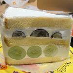 ぶどうのショートケーキ(Fukushima Suger)