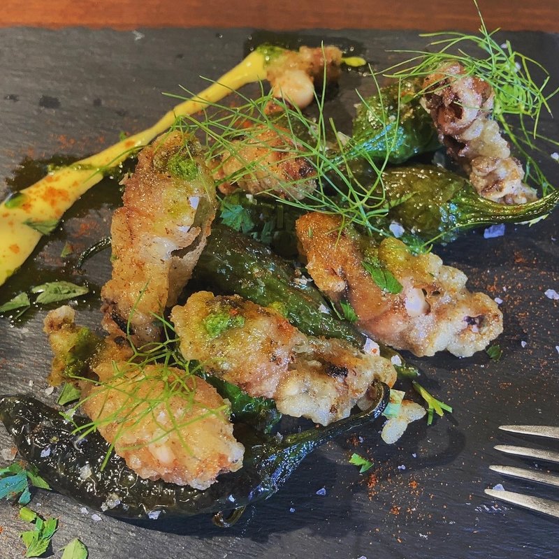 パドロンのフリット(eL MamBo 茅ヶ崎〜スペイン料理とワイン〜)