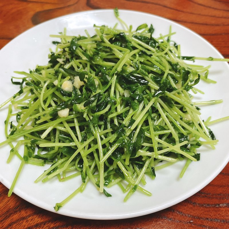 豆苗炒め(歓迎 あやめ橋店)