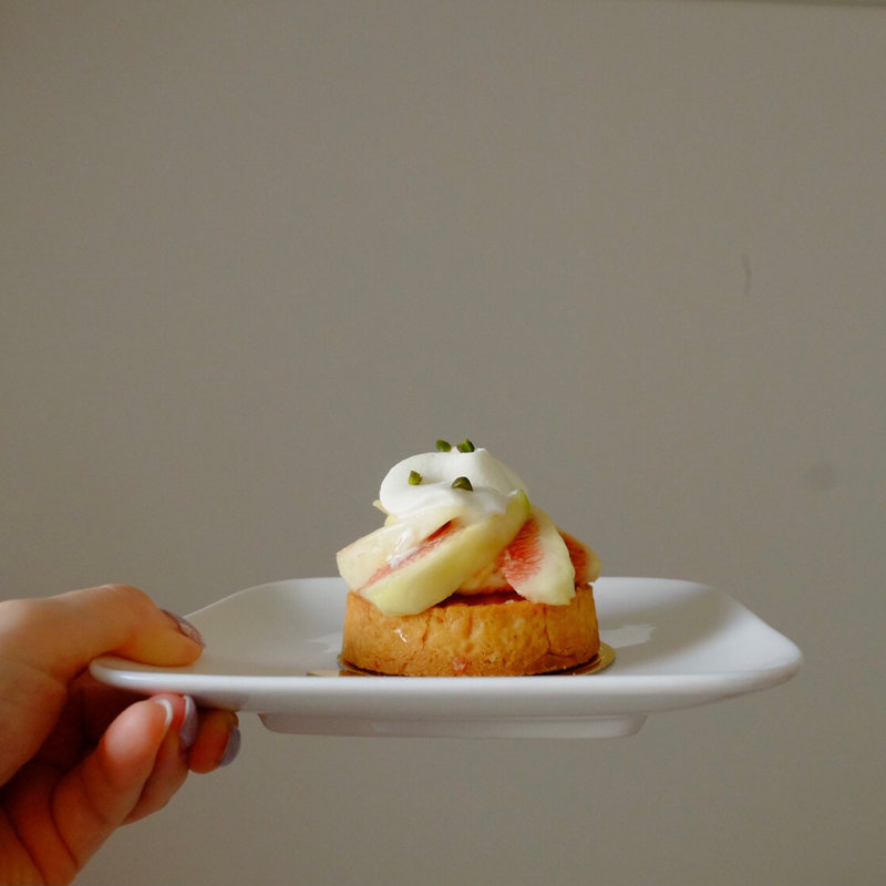 季節のタルト いちじく(フラグラントオリーブ)