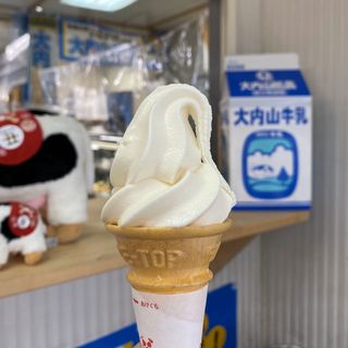 大内山ソフトクリーム(バニラ 小)