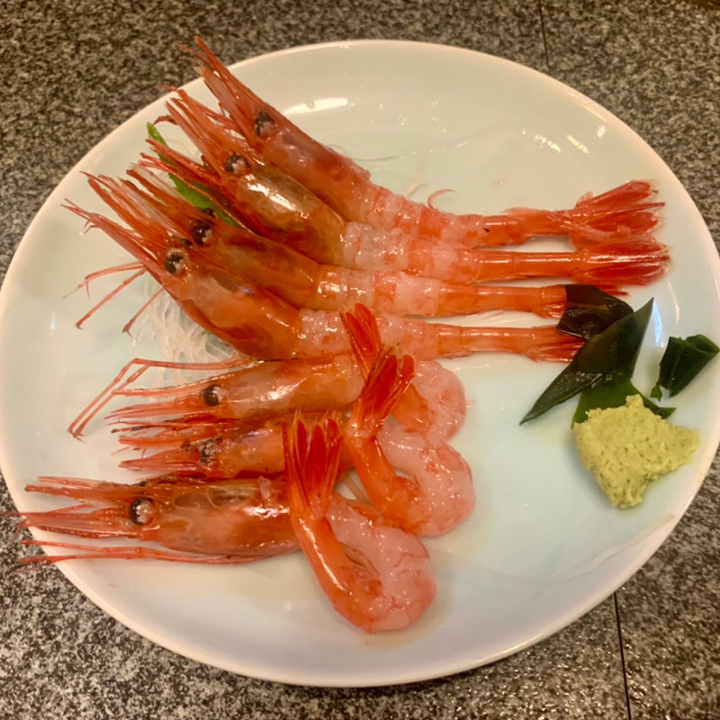 甘えび造り(居酒屋 大漁)