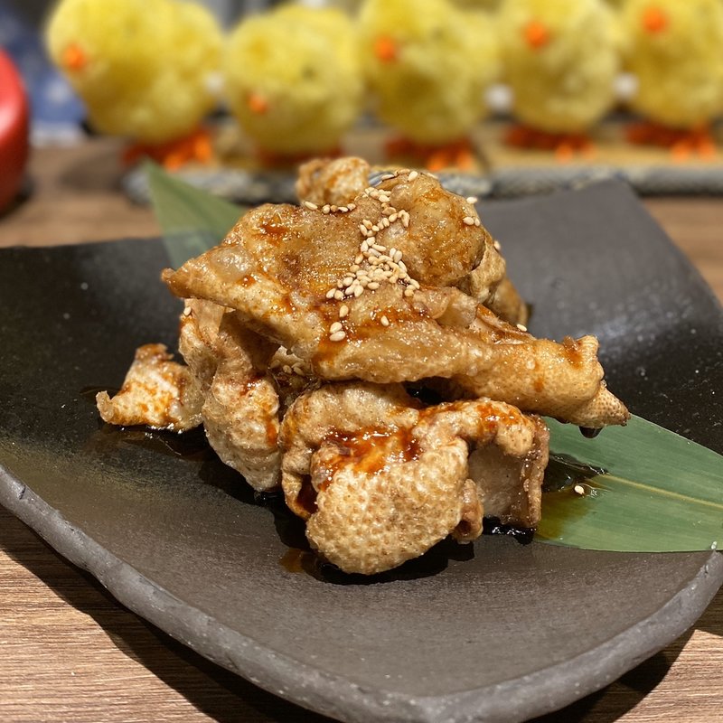 とり皮せんべい(焼き鳥のタレ)(深夜食堂めがね)
