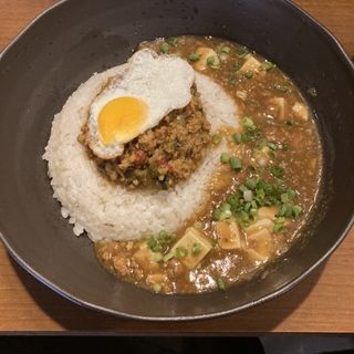 スパイス麻婆豆腐&ガパオキーマ(ボヘミアンカレー)