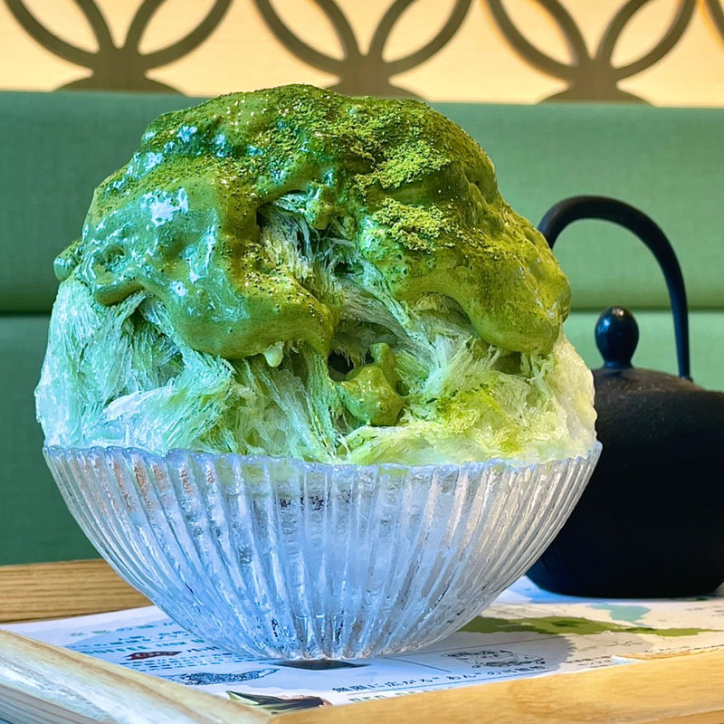 抹茶のかき氷(MATCHA HOUSE 抹茶館)