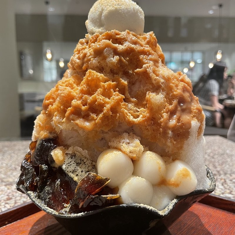 厳選きなことココナッツの台湾風かき氷(コスメキッチンアダプテーション)