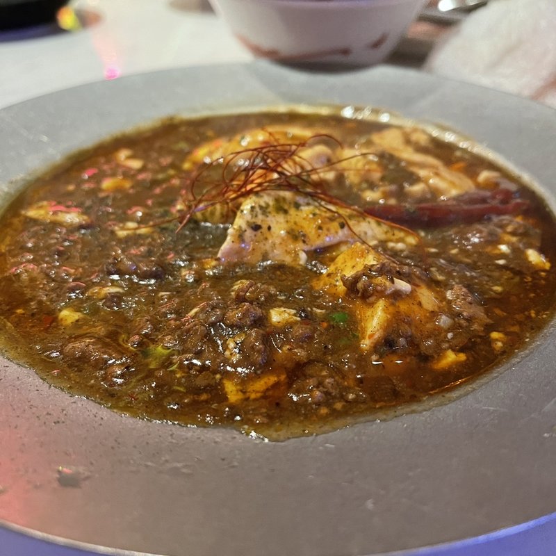 自慢の麻婆豆腐(Fun Fan 中目黒)