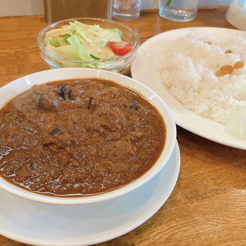 ランチセット（ポーク:セミホット）オプション:ナス追加(カーナ・ピーナ )