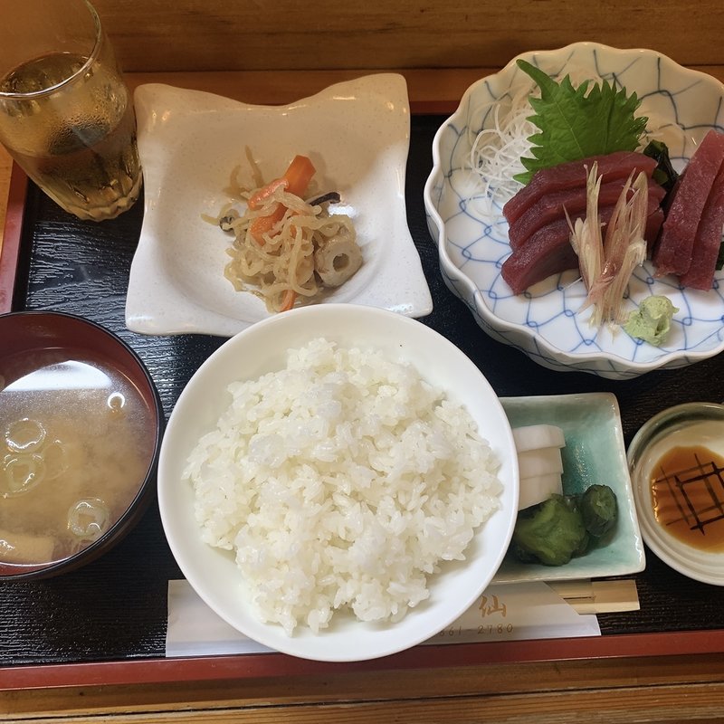 刺身定食(竹仙 )
