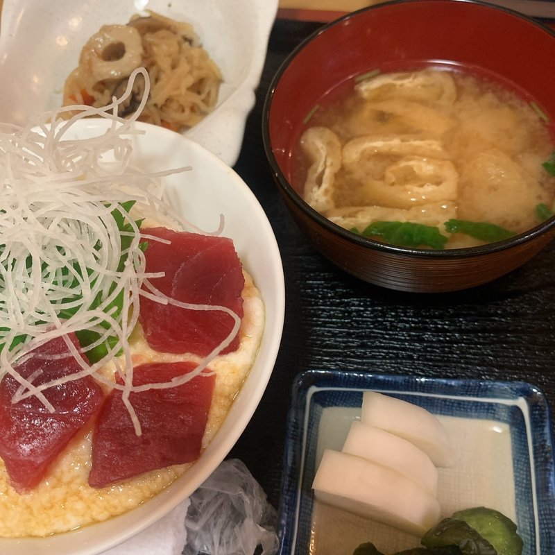 マグロとろろ定食(竹仙 )