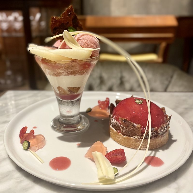 季節のミニパフェ盛り合わせ(SPROUT Café さくら坂)