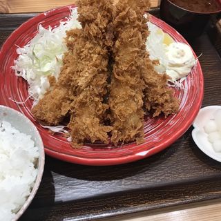 エビフライ定食(とんかつまるや極 otemachi one店)