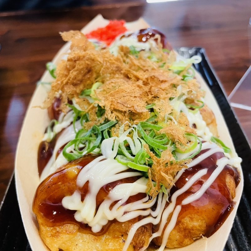 ソースたこ焼き(粉もん屋八 東大宮駅前店)