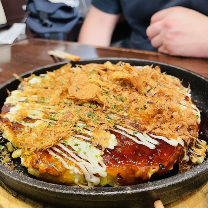 豚玉(粉もん屋八 東大宮駅前店)