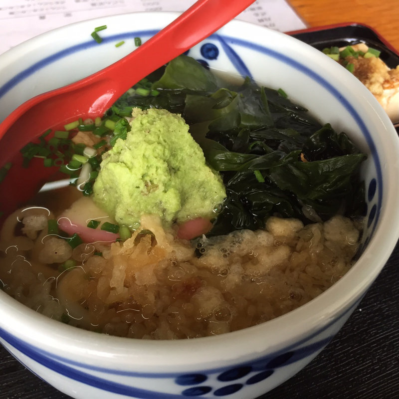 わさびうどん(手打ちうどん専門店 加登多 )