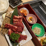 ハラミAランチ(黒毛和牛焼肉めいげつ鶴橋本店)