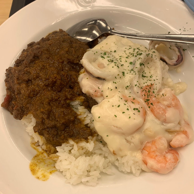海鮮ごろごろシーフードクリームキーマカレー(松屋 西新宿8丁目店 （マツヤ）)