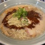 白湯らぁ麺 とんこつ赤マー油(ロックンビリーS1 （スーパーワン）)