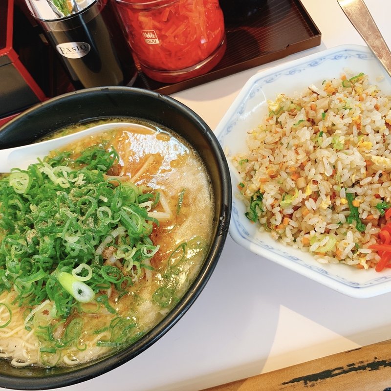 豚キムチラーメン　Cセット(蘭蘭 （ランラン）)