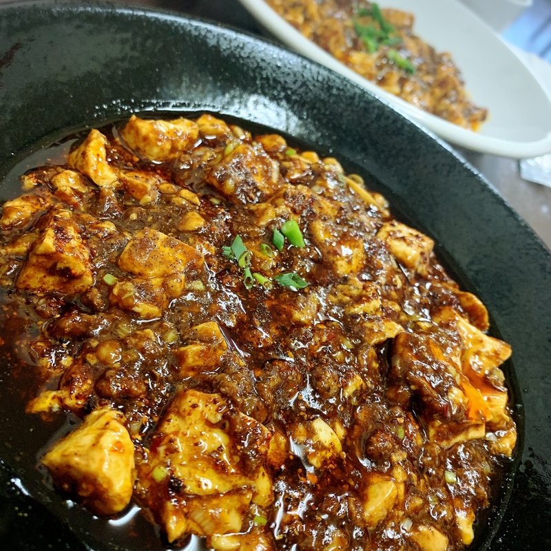 陳麻婆豆腐定食(とだや)