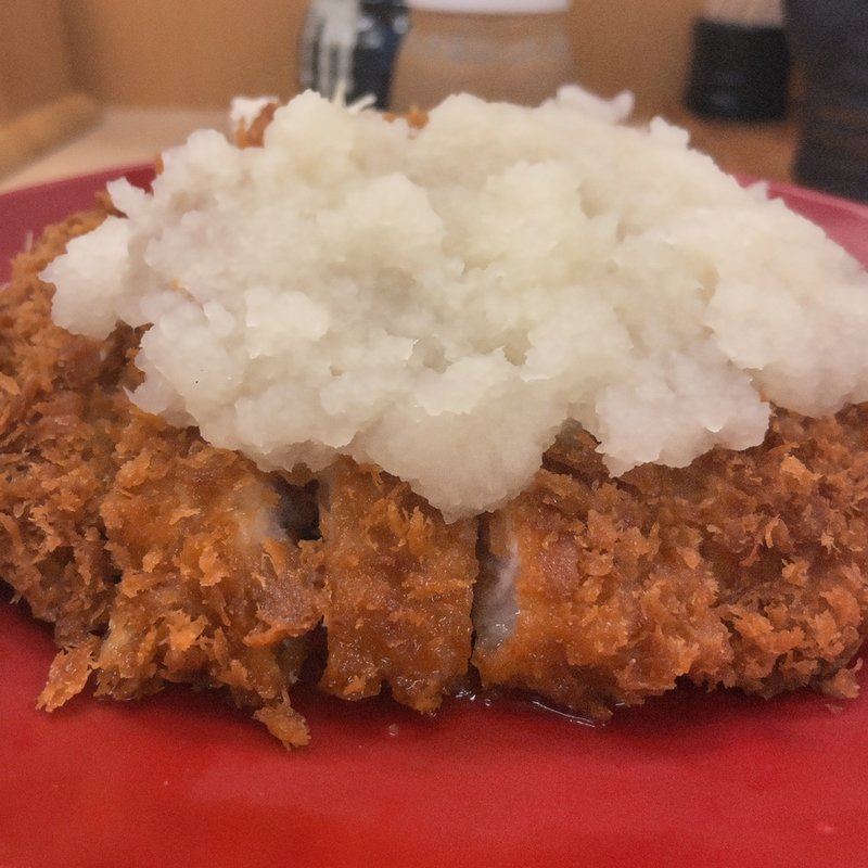 おろしカツ定食(かつや 蒲田西口店)