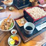 梅セット(民芸そば・仁作)