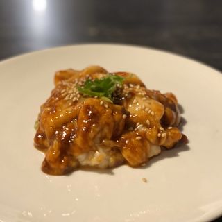 松阪牛ファイヤーホルモン(焼肉DINING Yacoo （ヤキニクダイニング・ヤクー）)