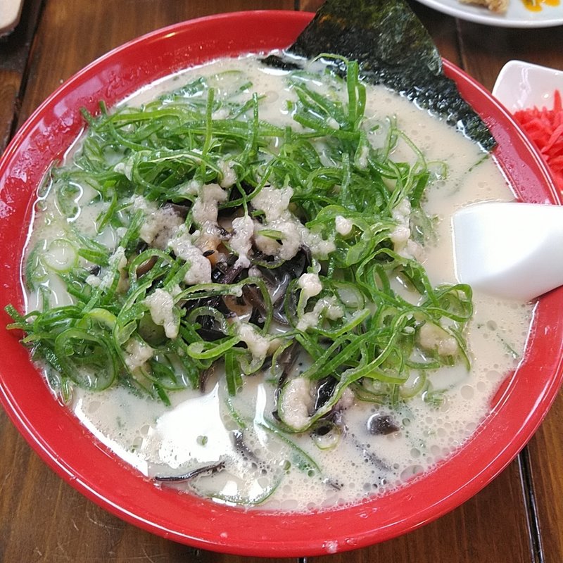 ねぎだくラーメン 白(ラーメン食堂 ホームラン)
