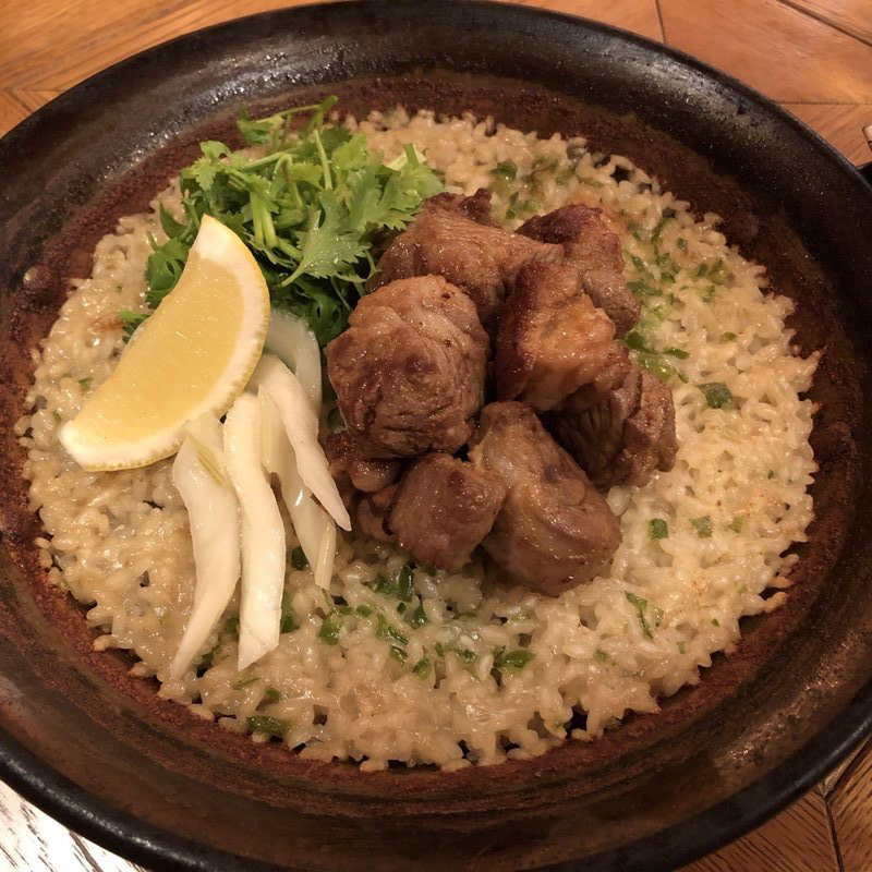 スパイシーラムのパエリア(CIRCULO 丸の内)