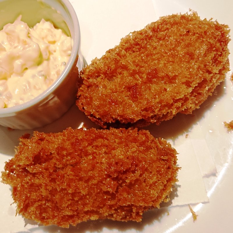 カキフライ(ステーキ＆サラダバー食べ放題 あさくま)