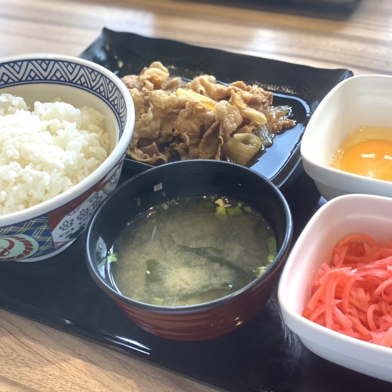 牛皿定食(吉野家 ２３０号線藻岩店)