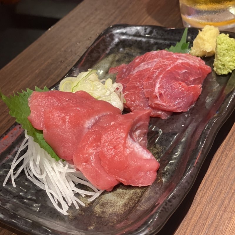 鮪盛り2種(四文屋 狸小路店)