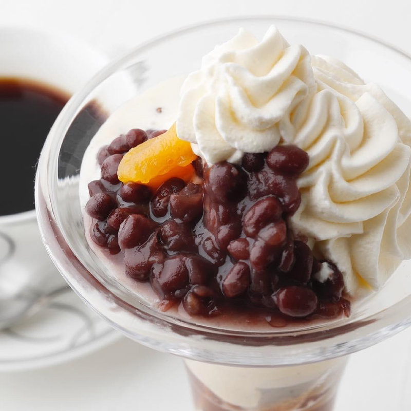 あずきのパフェ(パンケーキ cafe VAVA 日本橋)