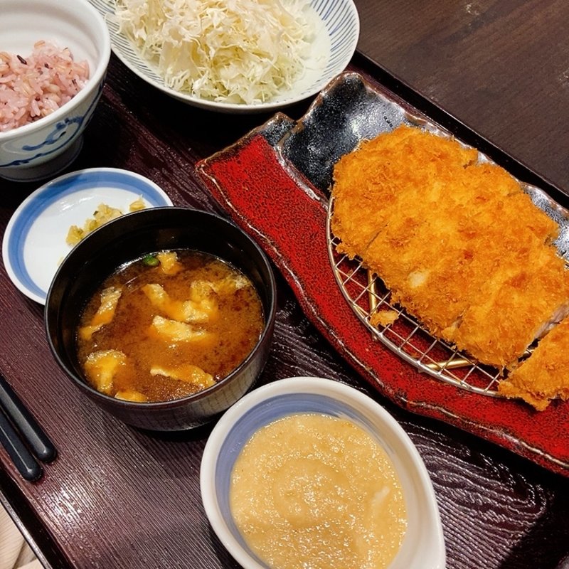 ロースカツ膳（とろろ付き）(とんかつ浜勝 イオンモール広島祇園店 )