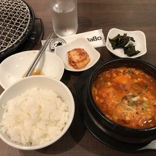 ソゴンドン　純豆腐チゲ定食(韓国料理kollabo 大手町)