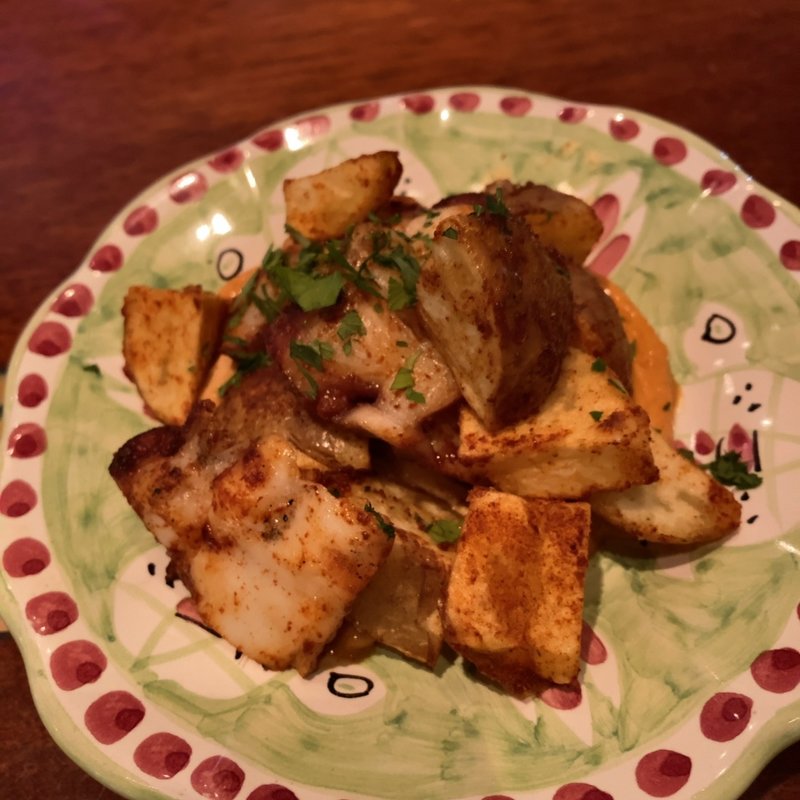 タコのガリシア風(THE RIGOLETTO ocean club)