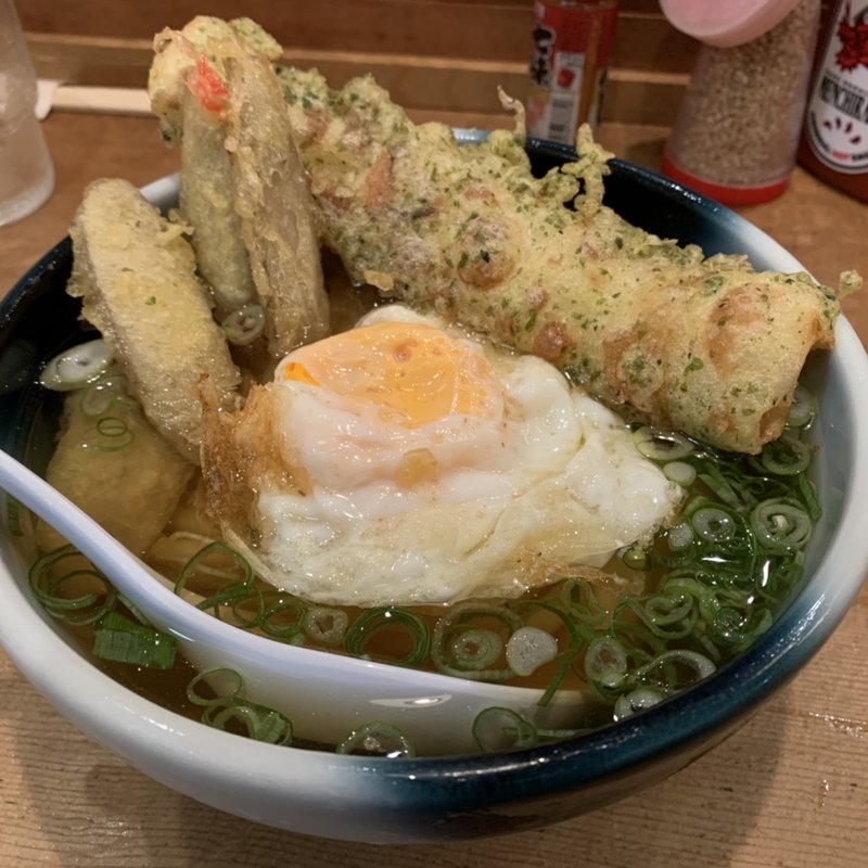 ちくたま天　冷やしうどん(麺散)