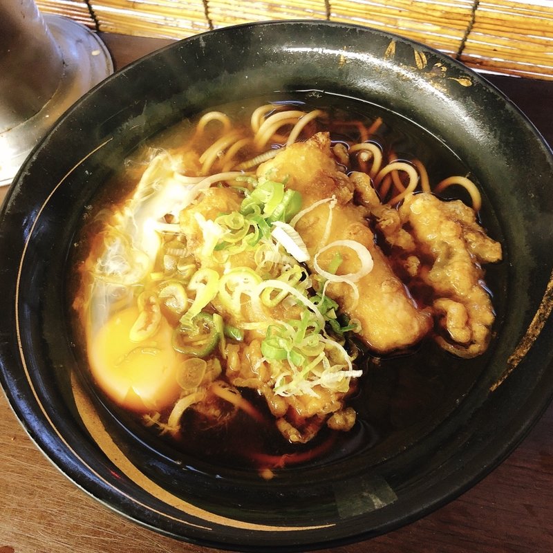 ちくわ天玉そば(そばのスエヒロ 八丁堀店)