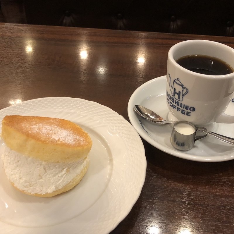 たっぷリッチパンケーキ（モーニングコーヒー）(星乃珈琲店 トレッサ横浜店)