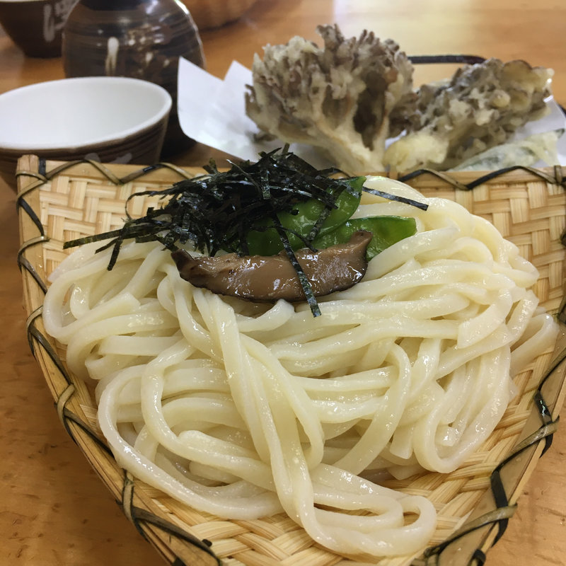 竹(大ざるうどん・舞茸の天ぷら)(大澤屋 第一店舗 )