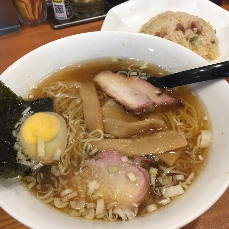 半チャーハンラーメン(八戒)