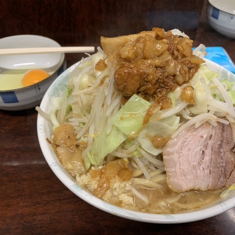 小ラーメン(ラーメン二郎 めじろ台法政大学前店 （らーめんじろう）)